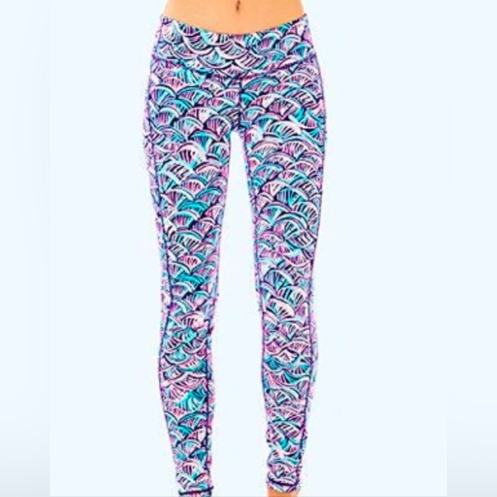 Lilly Pulitzer Luxletic Weekender Leggings Neptunes Net